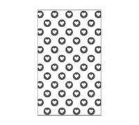 Vaessen Creative 100604-113 Mini Embossing Folder, Full of Heart, for Adding Texture and Dimension to Scrapbook Pages, Cards and Other Papercraft Projects, 3 x 5 inches