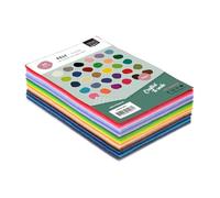 Vaessen Creative 10429-003 - Hojas de fieltro A6, 10x15 cm, 1 mm weight, 30 units, multicolor