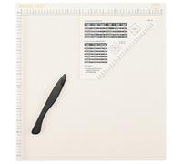 Vaessen Creative 2137-046 Easy-Imperial-Scoring Board, White, 12 x 12