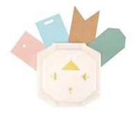 Vaessen Creative 4-in-1 Corner Cutter - Retro Labels - Paper Punch for Crafts, Scrapbooking & Card Making