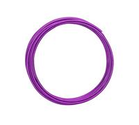 Vaessen Creative Aluminium Craft Wire 9.8 ft (3 m) x 0.12" (3 mm) Lavender (Purple) - Flexible Metallic Wire for Crafting, Flower Arranging, Jewellery Making and Modelling