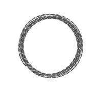 Vaessen Creative Aluminium Craft Wire Diamond Cut 16.4 ft (5 m) x 0.08" (2 mm) Anthracite (Grey) - Flexible Metallic Wire for Crafting, Flower Arranging, Jewellery Making and Modelling