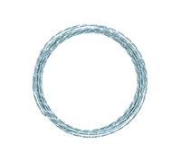Vaessen Creative Aluminium Diamond 2 mm x 5 m | Flexible Jewellery Wire Ice Blue, 500 x 0.2 x 0.2 cm