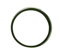 Vaessen Creative Aluminium Craft Wire Flat 0.2" (5 mm) x 0.04" (1 mm) x 0.14" (3,5 mm) Dark Green - Flexible Metallic Wire for Crafting, Flower Arranging, Jewellery Making and Modelling