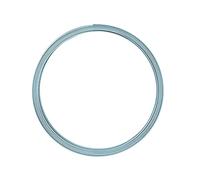 Vaessen Creative Aluminium Craft Wire Flat 0.2" (5 mm) x 0.04" (1 mm) x 0.2" (5 mm) Ice Blue - Flexible Metallic Wire for Crafting, Flower Arranging, Jewellery Making and Modelling