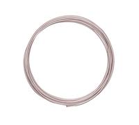 Vaessen Creative Aluminium Craft Wire Round 16.4 ft (5 m) x 0.08" (2 mm) Misty Pink - Flexible Metallic Wire for Crafting, Flower Arranging, Jewellery Making and Modelling