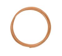 Vaessen Creative Aluminium Craft Wire Round 16.4 ft (5 m) x 0.08" (2 mm) Saffron Orange - Flexible Metallic Wire for Crafting, Flower Arranging, Jewellery Making and Modelling