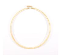 Vaessen Creative Bamboo Embroidery for Crafts, Dream Catcher, Cross Stitch Frame, Macrame Wall Hanging, Crochet Hoop, Bohemian Decor, Natural, Ø 25 cm