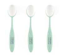 Vaessen Creative Blending Brushes for Crafts 3 pcs - 1.1 x 1.6" - for Ink and Paint - for Card Making, Scrapbooking, Journaling and Mixed Media, Mint