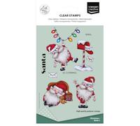 Vaessen Creative Clear Stamps 11pcs - Santa & Christmas Postbox