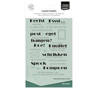 Vaessen Creative Clear Stamps 29 Pcs - Autumn & Halloween - Scrapbooking, Stamping and Card Making Supplies for Crafting