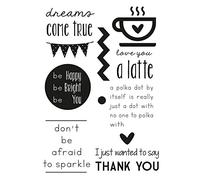 Vaessen Creative Clear Stamps, Multi-Colour, Regular