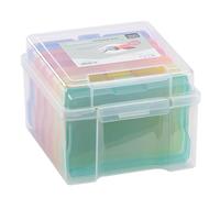 Vaessen Creative - Colourful Storage Box with 6 cases, 21 x 18,5 x 14 cm, 1009-030