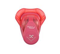 Vaessen Creative Corner Punch - Decorative Curl - ø2,5cm - Card Making Supplies - Corner Cutter for Paper, Cards, Invitations and Scrapbook - Crafting Supplies
