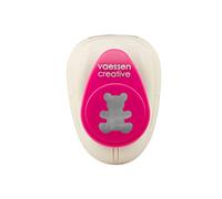 Vaessen Creative Craft Paper Punch - Bear - 2,3 x 1,9 cm - Circle Cutter for Crafting and Card Making