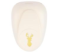 Vaessen Creative Craft Paper Punch - Deer Head - 3,8 x 7,5 cm - Circle Cutter for Crafting and Card Making