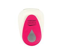 Vaessen Creative Craft Paper Punch - Drop - 2,5 x 3,8 cm - Circle Cutter for Crafting and Card Making