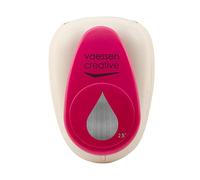 Vaessen Creative Craft Paper Punch - Drop - 4,2 x 6,4 cm - Circle Cutter for Crafting and Card Making