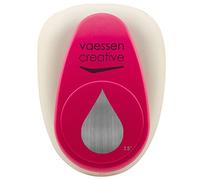 Vaessen Creative Craft Paper Punch - Drop - 5,8 x 8,9 cm - Circle Cutter for Crafting and Card Making