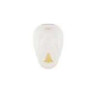 Vaessen Creative Craft Paper Punch - Fir Tree - 1,3 x 1,4 cm - Circle Cutter for Crafting and Card Making