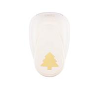 Vaessen Creative Craft Paper Punch - Fir Tree - 4,5 x4,6 cm - Circle Cutter for Crafting and Card Making