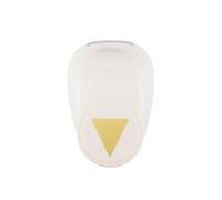 Vaessen Creative Craft Paper Punch - Flag - 2 x 1,9 cm - Circle Cutter for Crafting and Card Making, White/Pink