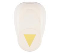 Vaessen Creative Craft Paper Punch - Flag - 4 x 4,1 cm - Circle Cutter for Crafting and Card Making, White/Pink