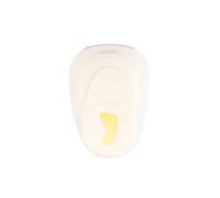 Vaessen Creative Craft Paper Punch - Foot - 3,5 x 2,1 cm - Circle Cutter for Crafting and Card Making