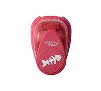 Vaessen Creative Craft Paper Punch - Herringbone - 2,4 x 1,2 cm - Circle Cutter for Crafting and Card Making