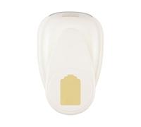 Vaessen Creative Craft Paper Punch - Label - 3 x 4,5 cm - Circle Cutter for Crafting and Card Making