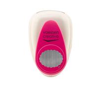 Vaessen Creative Craft Paper Punch - Scalloped Oval - 5 x 3,8 cm - Circle Cutter for Crafting and Card Making