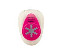 Vaessen Creative Craft Paper Punch - Snowflake - 2,4 x 2,5 cm - Circle Cutter for Crafting and Card Making