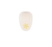 Vaessen Creative Craft Paper Punch - Snowflake - 3,7 x 3,7 cm - Circle Cutter for Crafting and Card Making