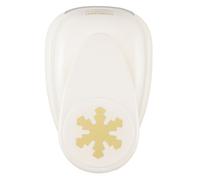 Vaessen Creative Craft Paper Punch - Snowflake - 4,4 x 5 cm - Circle Cutter for Crafting and Card Making