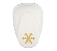 Vaessen Creative Craft Paper Punch - Snowflake - 6,5 x 7,5 cm - Circle Cutter for Crafting and Card Making