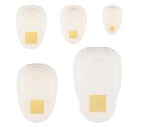 Vaessen Creative Craft Paper Punch - Squares - 5 Pcs - Various Sizes - Circle Cutter for Crafting and Card Making