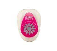 Vaessen Creative Craft Paper Punch - Sunflower - 2,5 x 2,5 cm - Circle Cutter for Crafting and Card Making