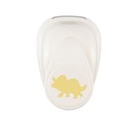 Vaessen Creative Craft Punch Dino Triceratops - 1.3 x 1.9 in - Paper Punch for Crafting, Card Making and Scrapbooking