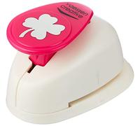 Vaessen Creative Craft Paper Punch - Four-Leaf Clover - 2,4 x 2,1 cm - Circle Cutter for Crafting and Card Making