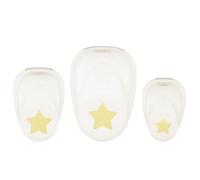 Vaessen Creative Craft Paper Punch - Stars - 3 Pcs - Various Sizes - Circle Cutter for Crafting and Card Making - Star
