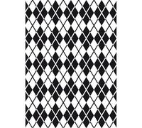 Vaessen Creative Diamonds 5 x 7 inches Folder for Card Making, Scrapbooking, Journaling-Reusable-Precise Results-for Embossing and Die-Cutting Machines, 17 x 8.4 x 0.5 cm