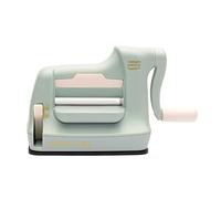 Vaessen Creative Die Cutting and Embossing Machine - Cut Easy Mini 7.5 cm - Mint Green - Card Making Supplies for Crafting, Scrapbooking, DIY and Journaling