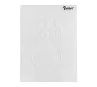 Vaessen Creative Embossing Folder Bride & Groom 5.75 x 4.21 inches - Embossing Folder for Card Making, Scrapbooking, Journaling - Reusable - Precise Results - for Embossing and Die-Cutting Machines