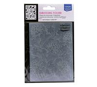 Vaessen Creative Embossing Folder, Dandelion 5,7x4,25x0,19 inches, 1 Unit, for Birthday Cards, Scrapbook Embellishments, Home Decor Projects and Paper Crafts