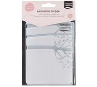 Vaessen Creative Embossing Folder Forest 5.75 x 4.21 inches - Embossing Folder for Card Making, Scrapbooking, Journaling - Reusable - Precise Results - for Embossing and Die-Cutting Machines