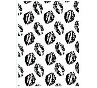 Vaessen Creative Kissing Lips 5.75 x 4.21 inches Folder for Card Making, Scrapbooking, Journaling-Reusable-Precise Results-for Embossing and Die-Cutting Machines, 17 x 8.4 x 0.5 cm