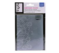 Vaessen Creative Embossing Folder, Spring 5,7x4,25x0,19 inches, 1 Unit, for Birthday Cards, Scrapbook Embellishments, Home Decor Projects and Paper Crafts