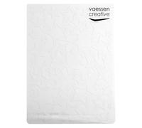 Vaessen Creative Embossing Folder, Stars 5,7x4,25x0,19 inches, 1 Unit, for Birthday, Birth, Christmas Cards and Paper Crafts