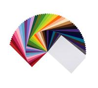 Vaessen Creative Felt Fabric Multipack 1 mm - 30 Assorted Colours - 7.9" x 11.8" (Approx. A4) - 60 Sheets - for Sewing, Crafts, Costumes, Flowers and Decorations