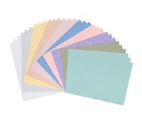 Vaessen Creative Felt Fabric Multipack - 10 Pastel Colours - A3 (11.8 x 16.5") x 1 mm - 30 Sheets - for Sewing, Crafts, Costumes, Flowers and Decorations